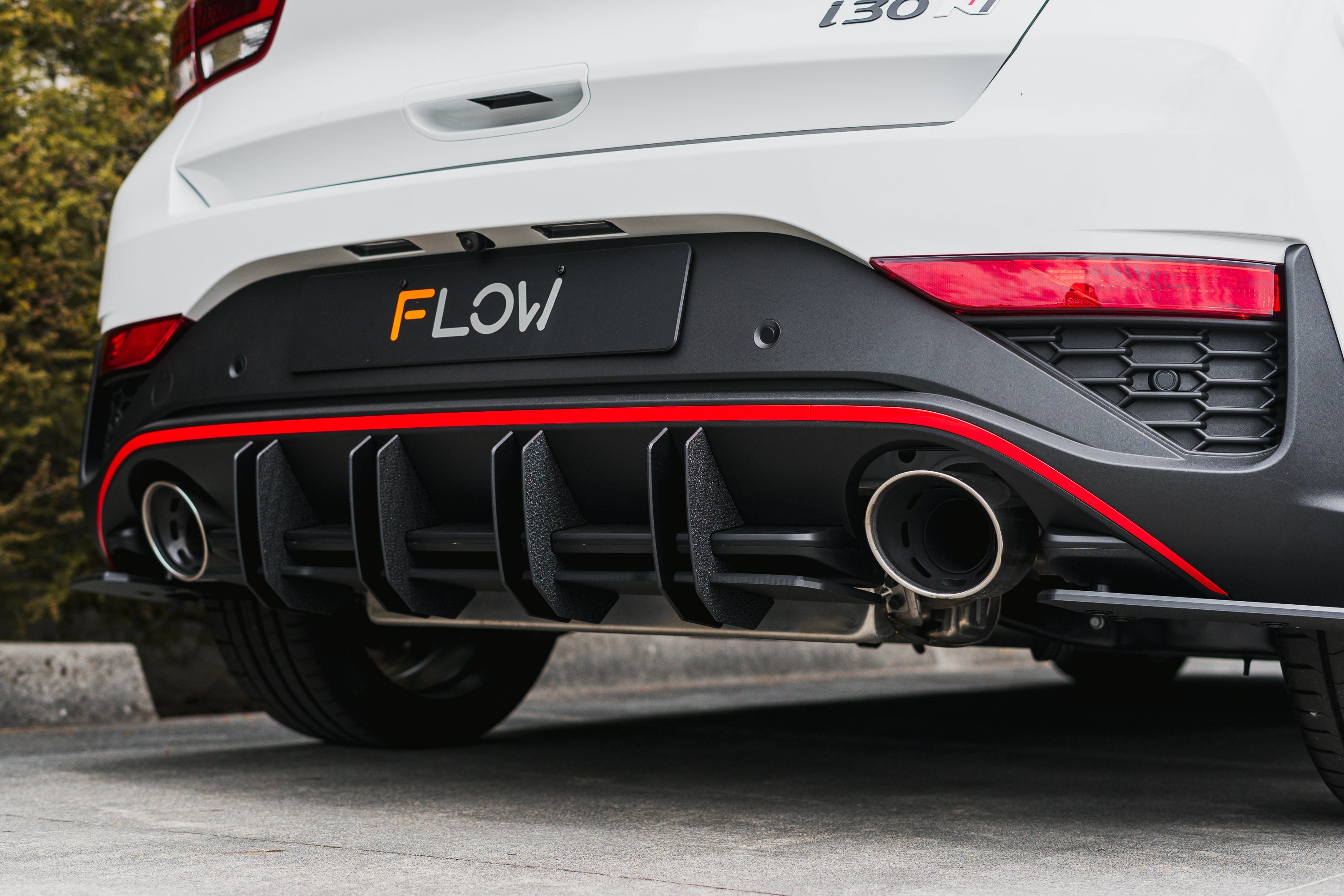 i30N Hatch PDE V6 FL2 2025 Flow-Lock Rear Diffuser