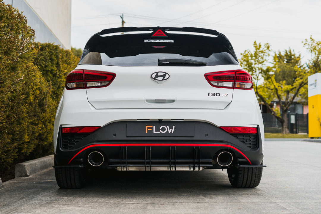 i30N Hatch PDE V6 FL2 2025 Flow-Lock Rear Diffuser - Image 10 by Flow Design