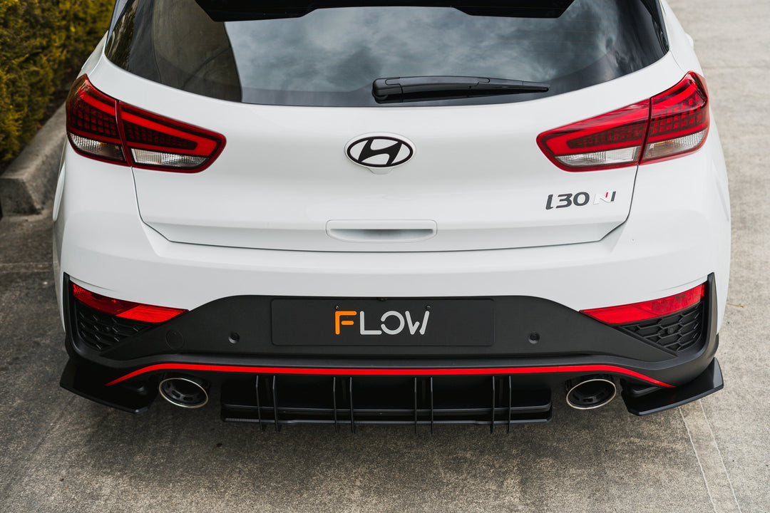 i30N Hatch PDE V6 FL2 2025 Rear Spats (Pair) - Image 8 by Flow Design