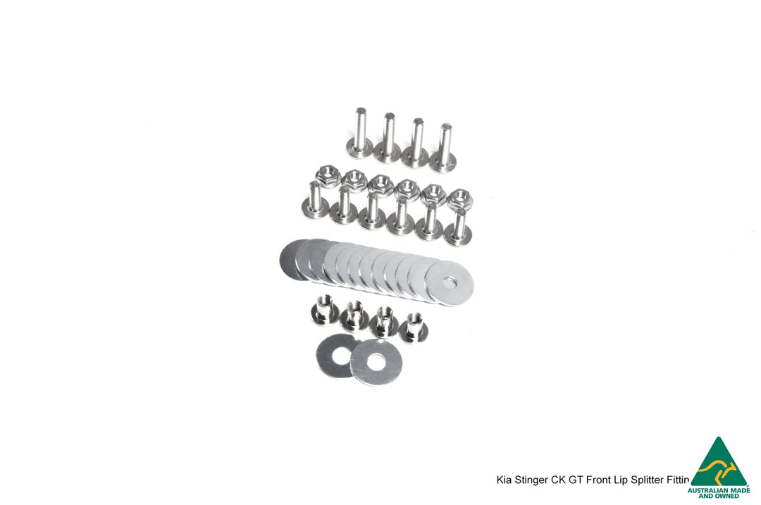 Stinger CK GT 2021-2022 Front Lip Splitter & Bumper Reinforcement Brackets - Image 11 by Flow Design