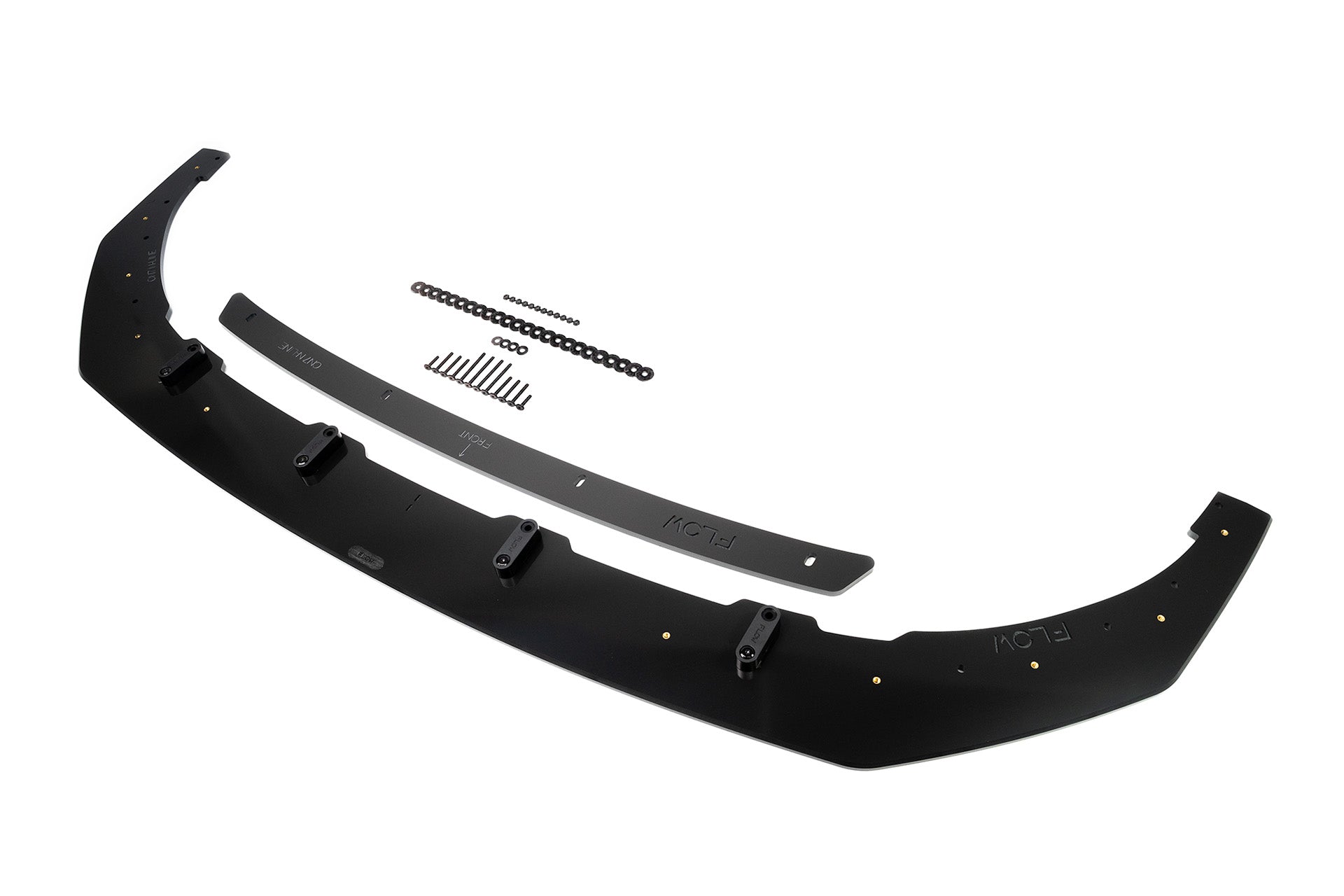 CN7 i30 N Line Sedan 2020 - 2022 Front Lip Splitter & Mounting Brace (GLOSS BLACK)