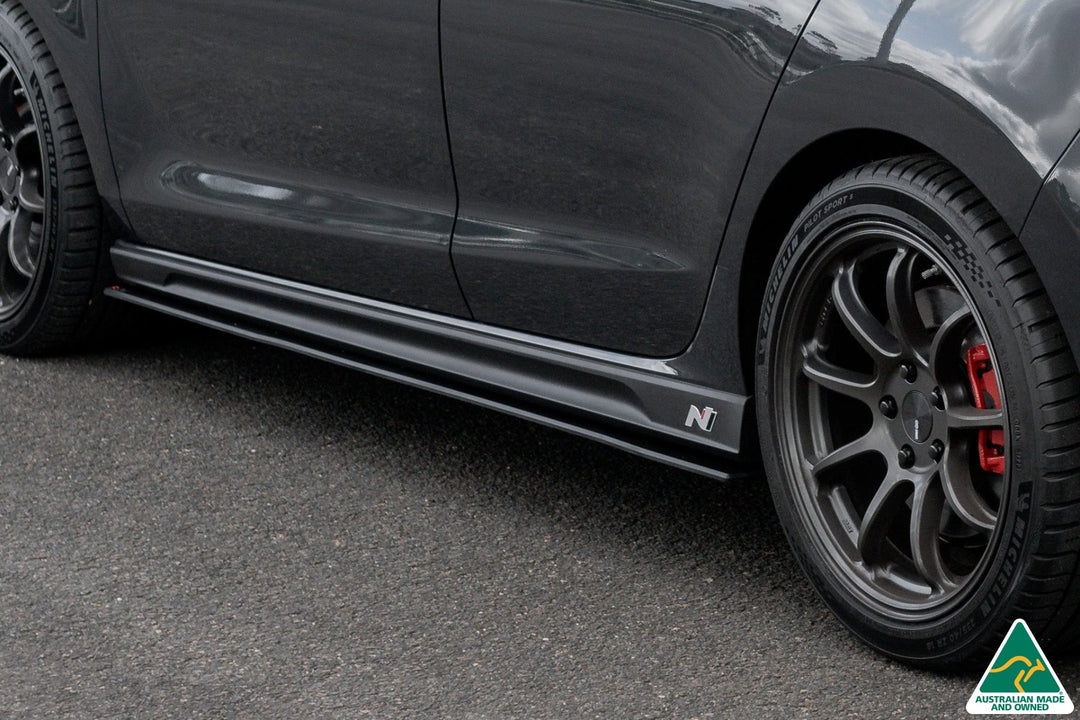 i30N Fastback PD FL 2022+ Side Skirt Splitters (Pair) - Image 7 by Flow Design