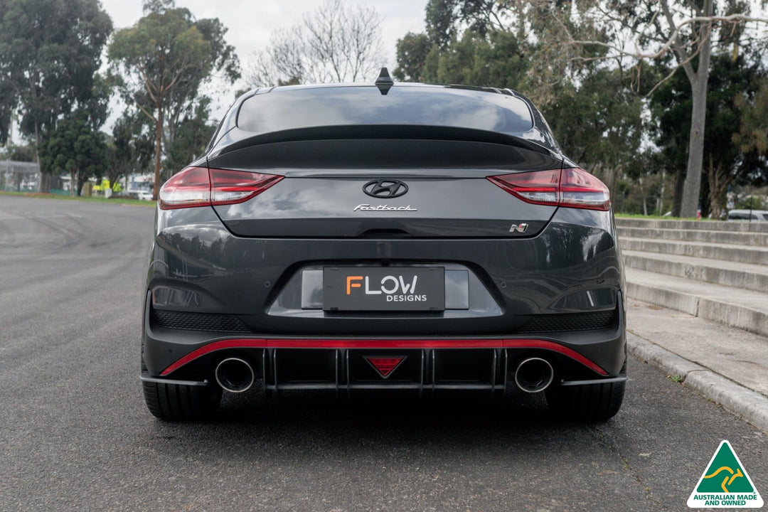i30N Fastback PD FL 2022+ Flow-Lock Rear Diffuser - Image 6 by Flow Design
