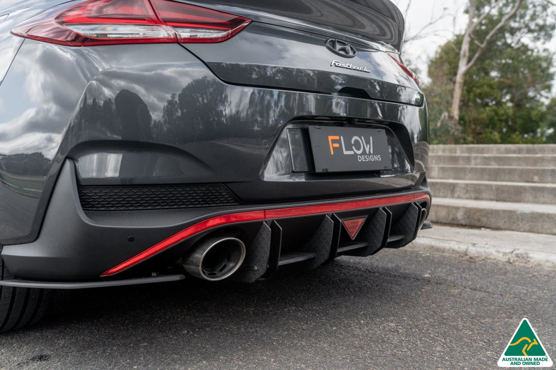 i30N Fastback PD FL 2022+ Flow-Lock Rear Diffuser - Image 2 by Flow Design