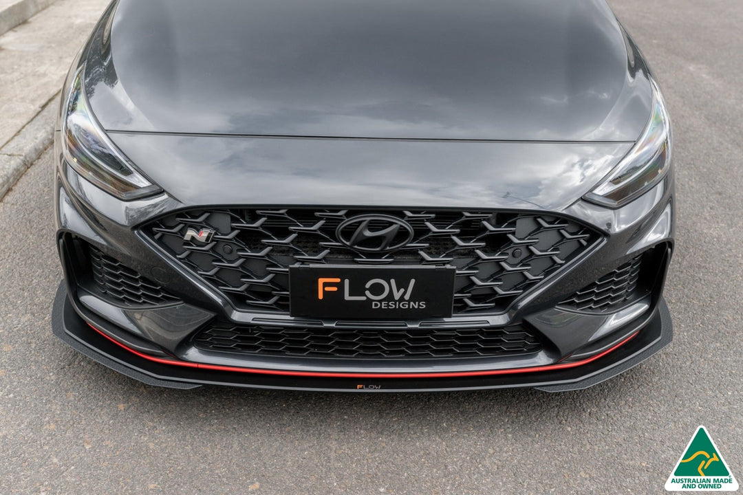i30N Fastback PD FL 2022+ Front Lip Splitter Extensions (Pair) - Image 6 by Flow Design