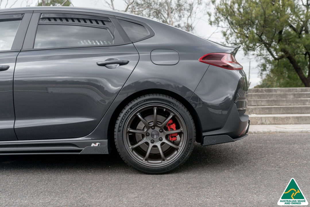 i30N Fastback PD FL 2022+ Side Skirt Splitter Winglets (Pair) - Image 4 by Flow Design