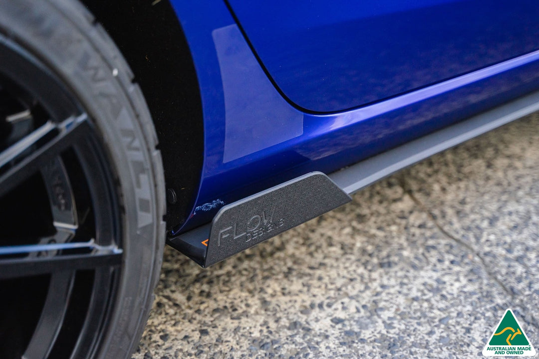 i30 N Line Hatch PD (2018-Current) Side Skirt Splitter Winglets (Pair) - Image 2 by Flow Design