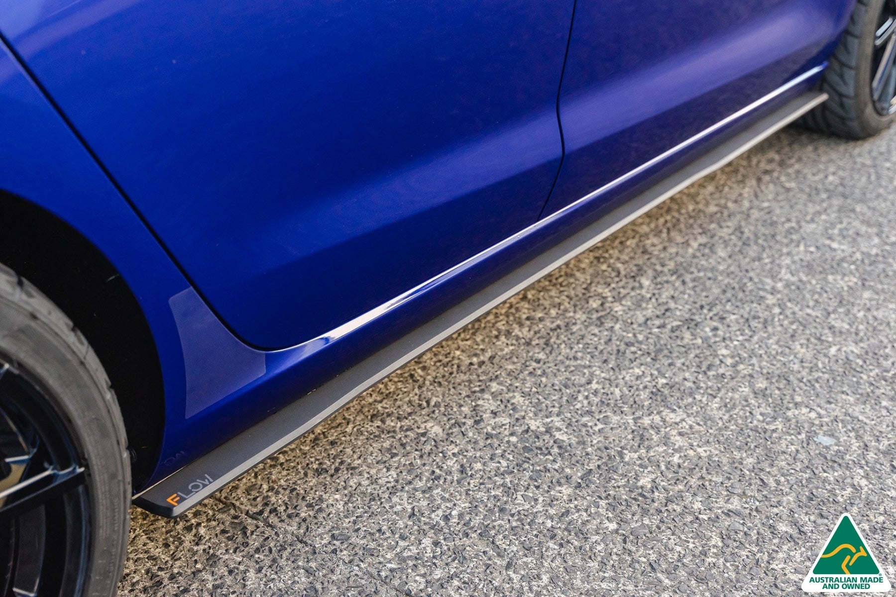 i30 N Line Hatch PD (2018-Current) Side Skirt Splitters (Pair) (GLOSS BLACK)