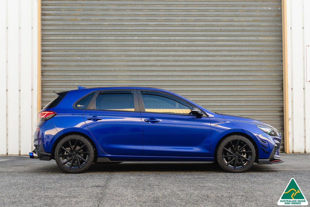 i30 N Line Hatch PD (2018-Current) Side Skirt Splitters (Pair) - Image 9 by Flow Design