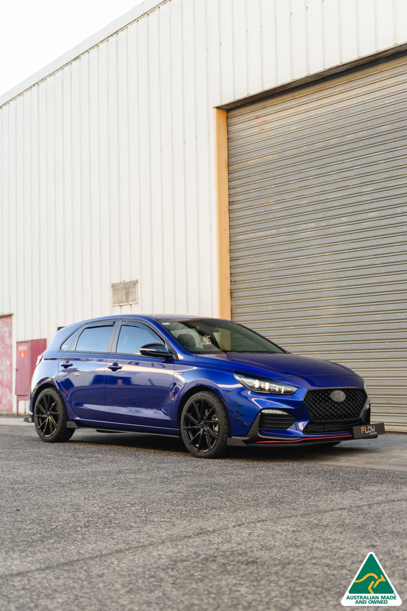 i30 N Line Hatch PD (2018-Current) Side Skirt Splitters (Pair) - Image 11 by Flow Design