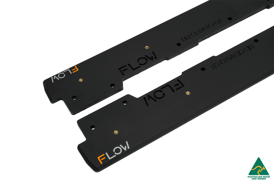 Cerato GT Facelift Side Skirt Splitters (Pair) - Image 3 by Flow Design