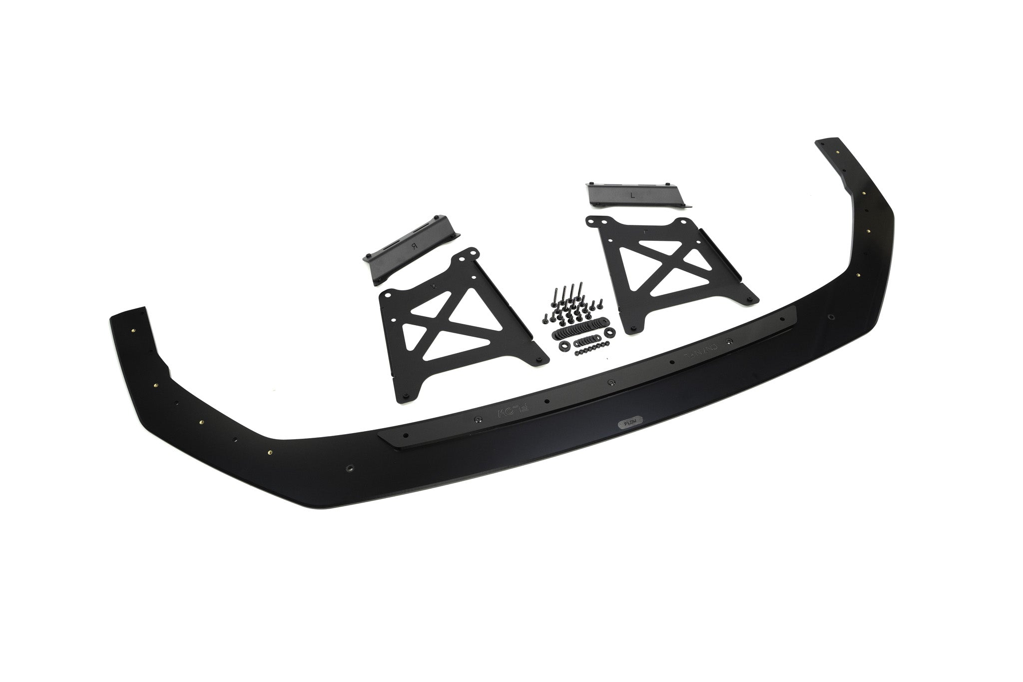 CN7 V2 Elantra N Sedan Facelift V2 - 2024 Front Lip Splitter & Mounting Brackets (Pair)