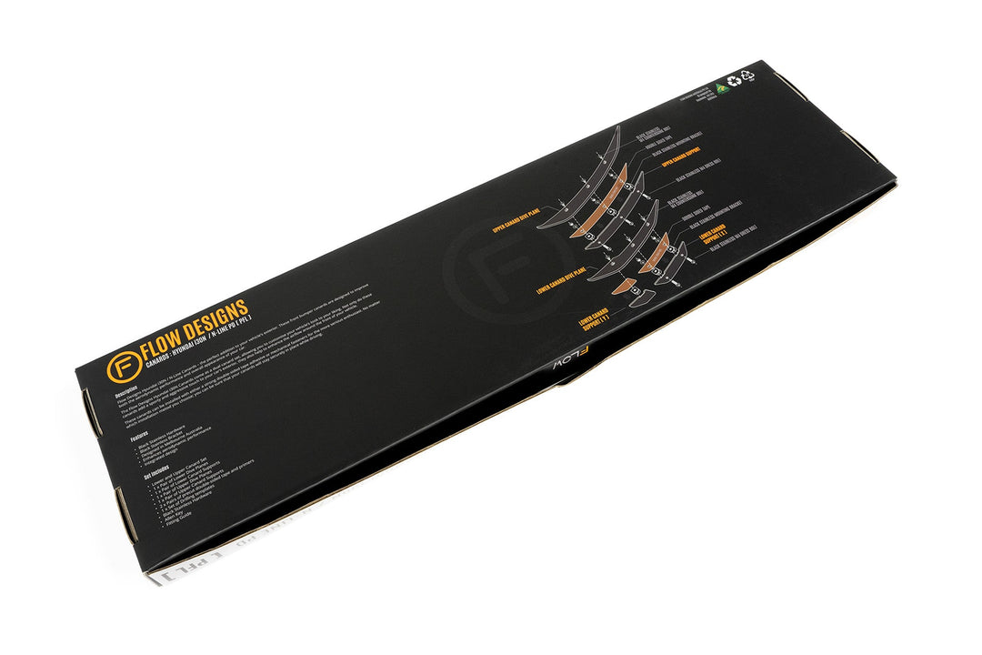 i30 N Line Front Bumper Canards - Image 27 by Flow Design