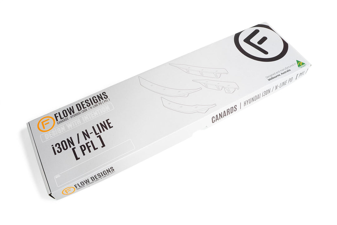 i30 N PD (PFL) Front Bumper Canards - Image 15 by Flow Design