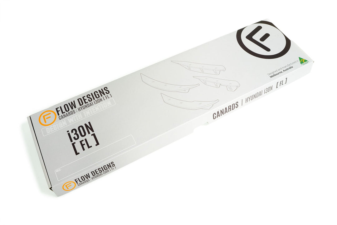 i30 N PD (FL) Front Bumper Canards - Image 24 by Flow Design