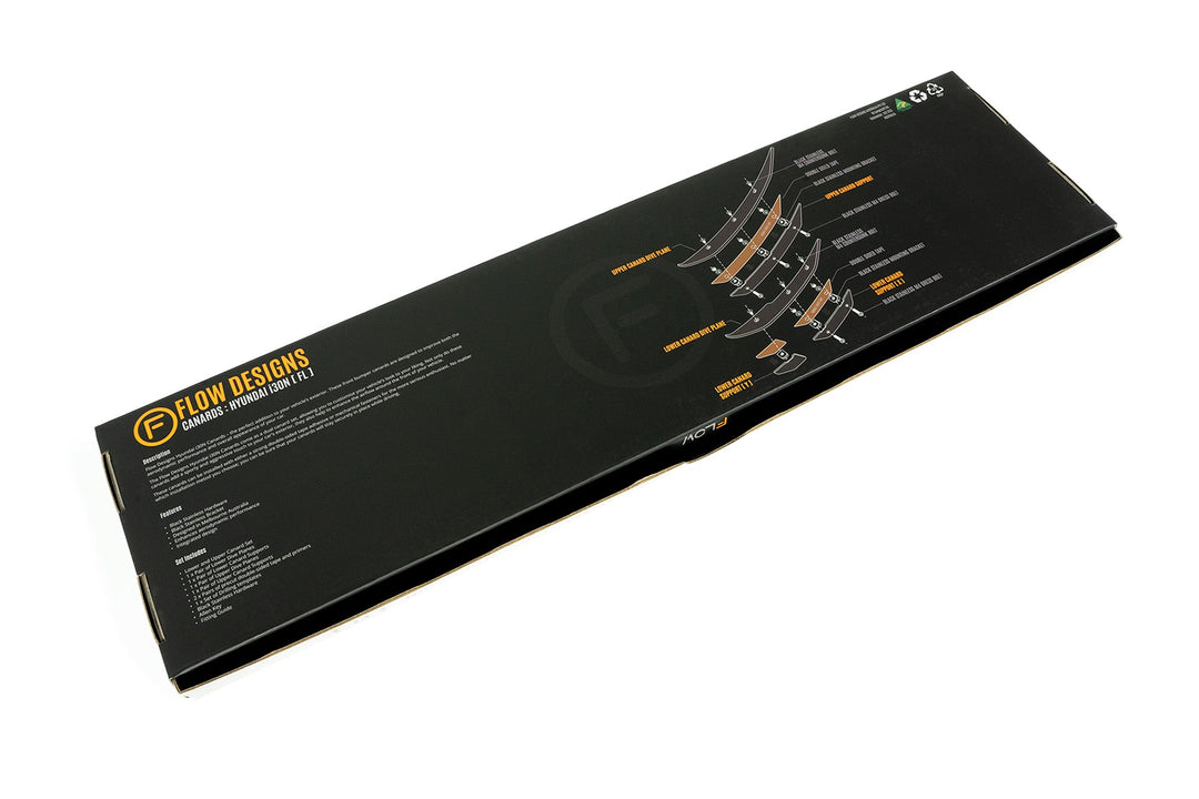 i30 N PD (FL) Front Bumper Canards - Image 27 by Flow Design