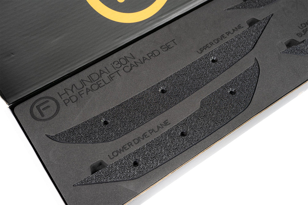 i30 N PD (FL) Front Bumper Canards - Image 9 by Flow Design