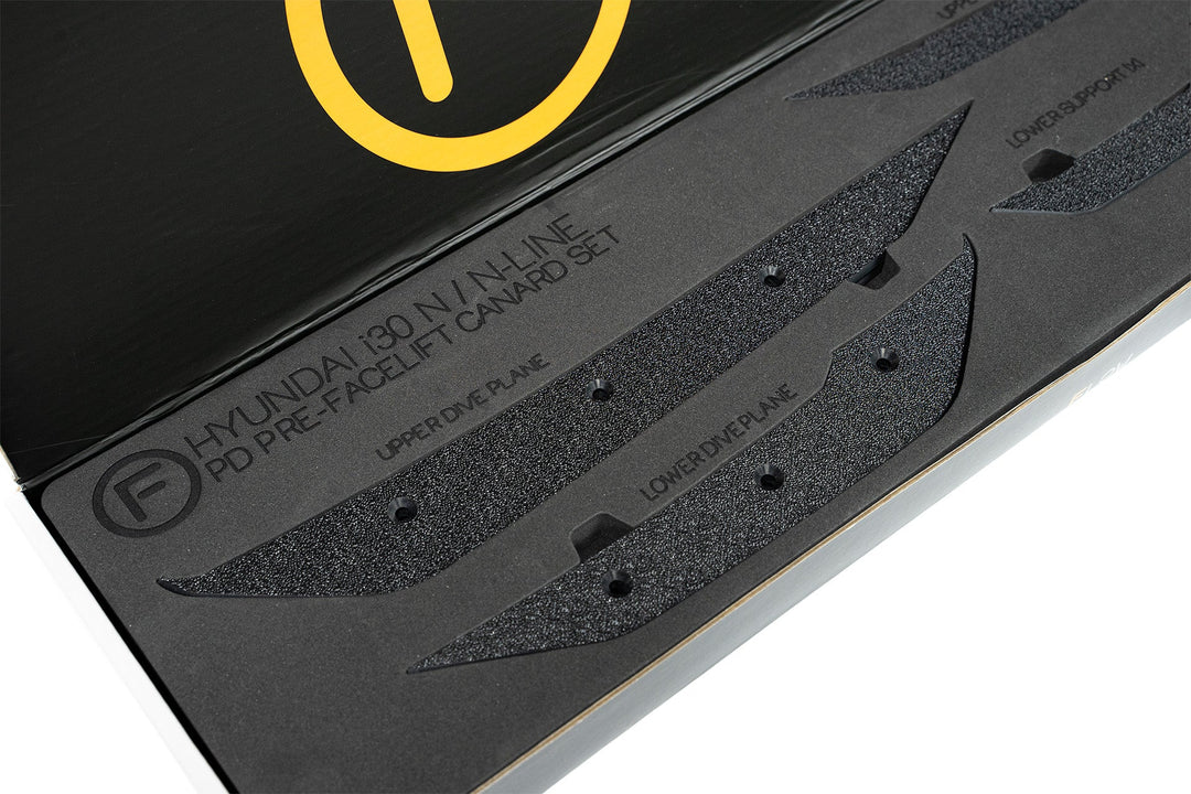 i30 N PD (PFL) Front Bumper Canards - Image 9 by Flow Design