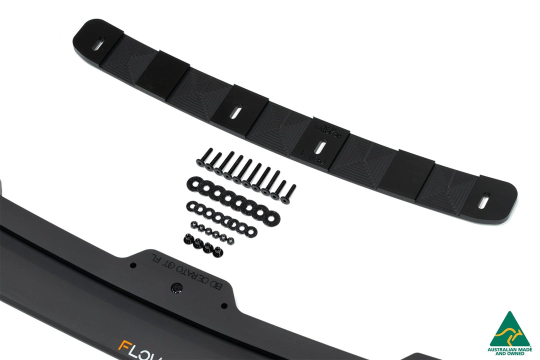 Cerato GT Facelift Front Lip Splitter & Mounting Brace - Image 5 by Flow Design