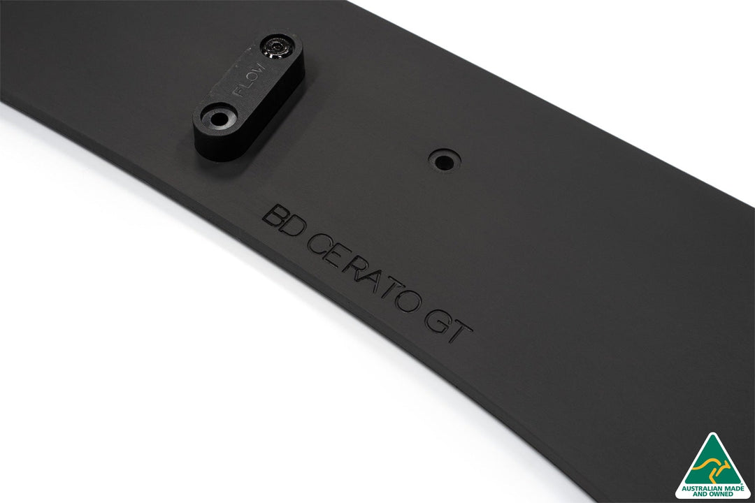 Cerato GT PFL Front Lip Splitter & Reinforcement Brackets - Image 7 by Flow Design