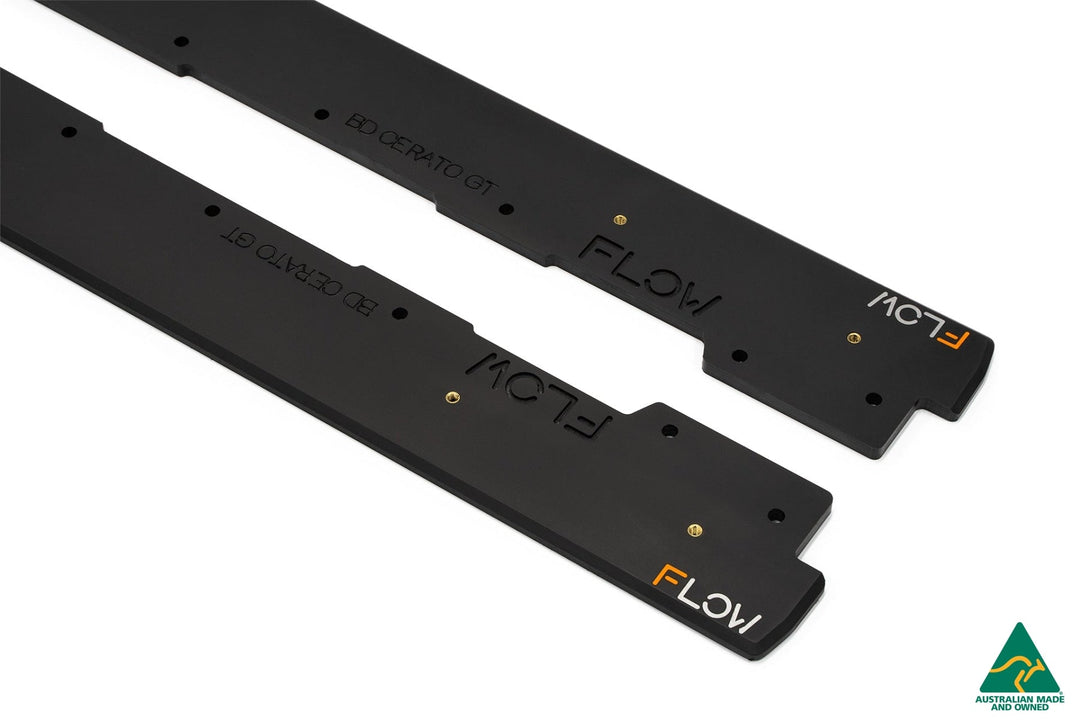 Cerato GT FL Side Skirt Splitters (Pair) - Image 3 by Flow Design
