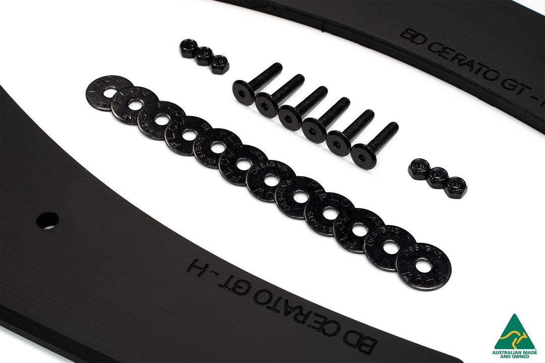 Cerato GT Hatch PFL Rear Spats (Pair) - Image 7 by Flow Design