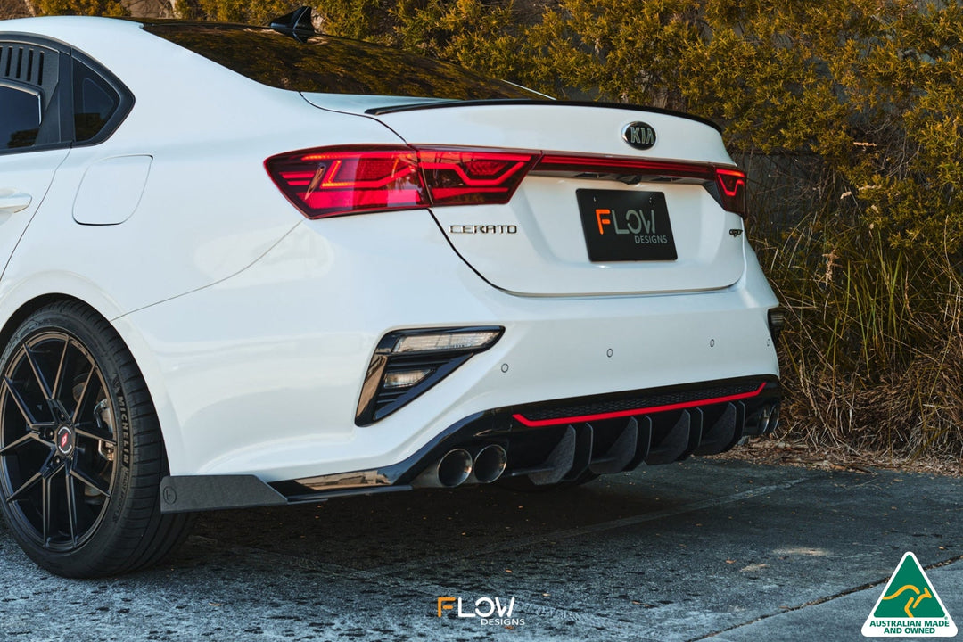 Cerato GT Sedan PFL Flow-Lock Rear Diffuser - Image 8 by Flow Design