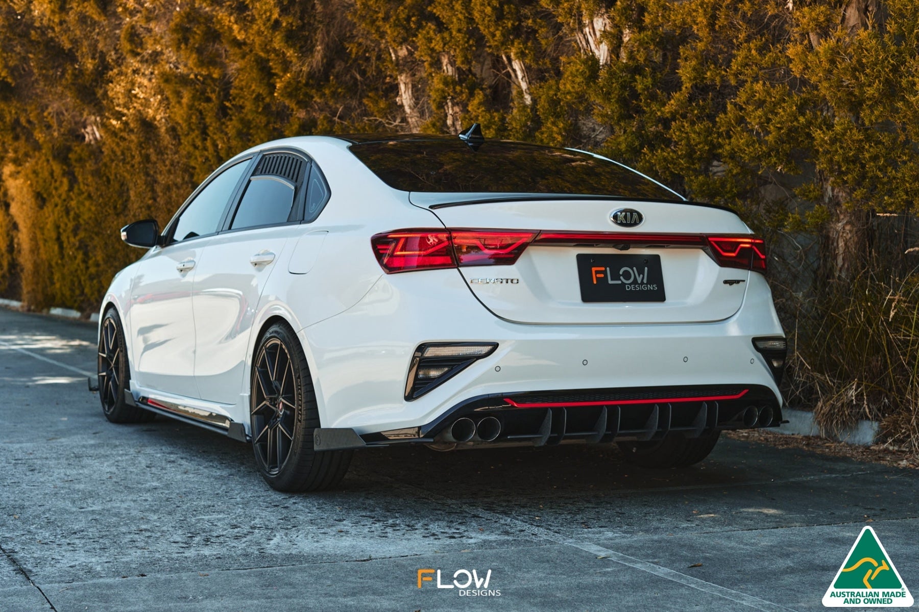 Cerato GT Sedan PFL Flow-Lock Rear Diffuser