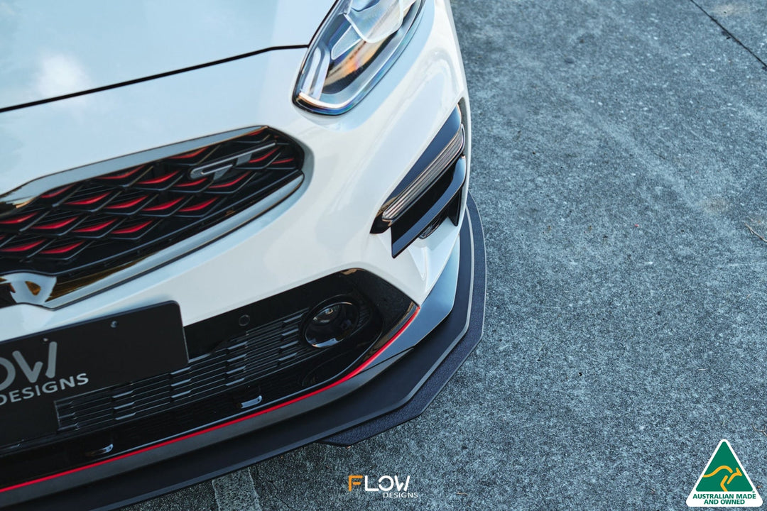 Cerato GT PFL Front Lip Splitter Extensions (Pair) - Image 2 by Flow Design