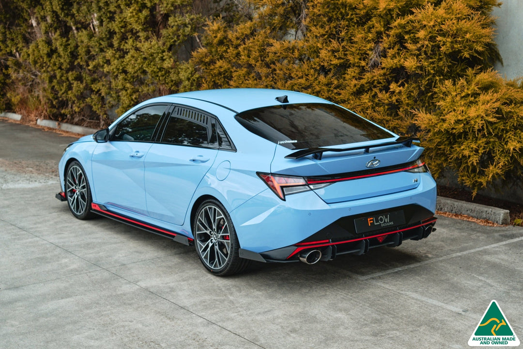 CN7 i30N Sedan 2021 Rear Window Vents (Pair) - Image 8 by Flow Design