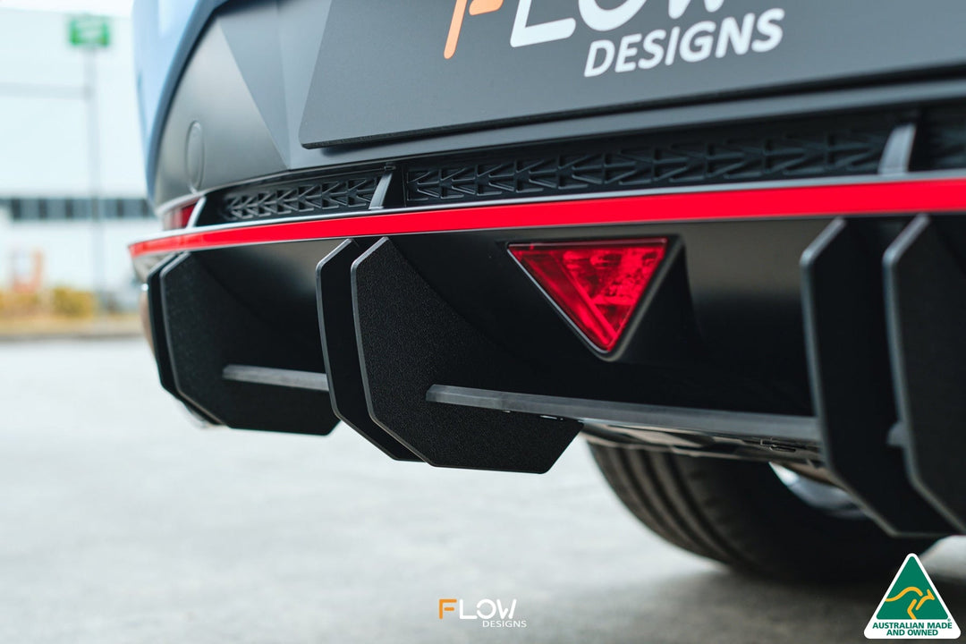 CN7 i30N Sedan 2021 Flow-Lock Rear Diffuser - Image 4 by Flow Design