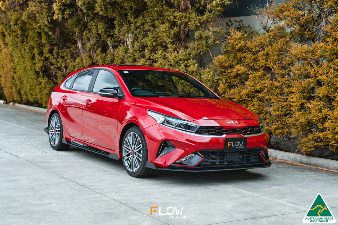 Cerato GT Facelift Side Skirt Splitters (Pair) - Image 6 by Flow Design