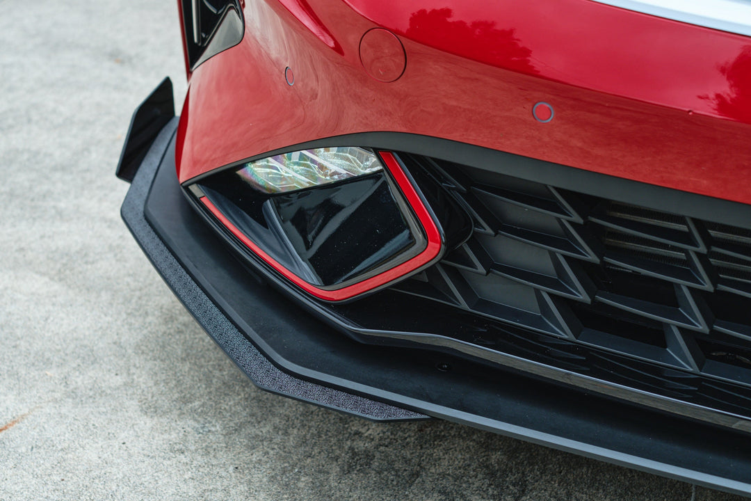 Cerato GT Facelift Front Lip Splitter & Mounting Brace - Image 12 by Flow Design