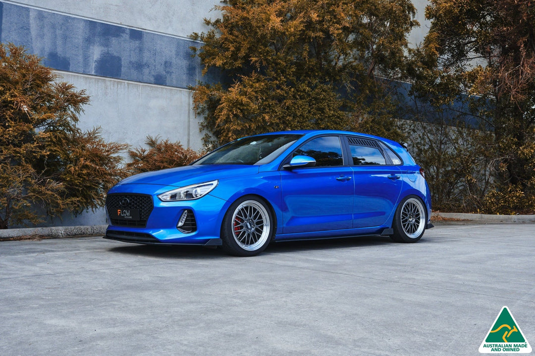 i30 SR Hatch (2017-2018) Side Skirt Splitter Winglets (Pair) - Image 6 by Flow Design