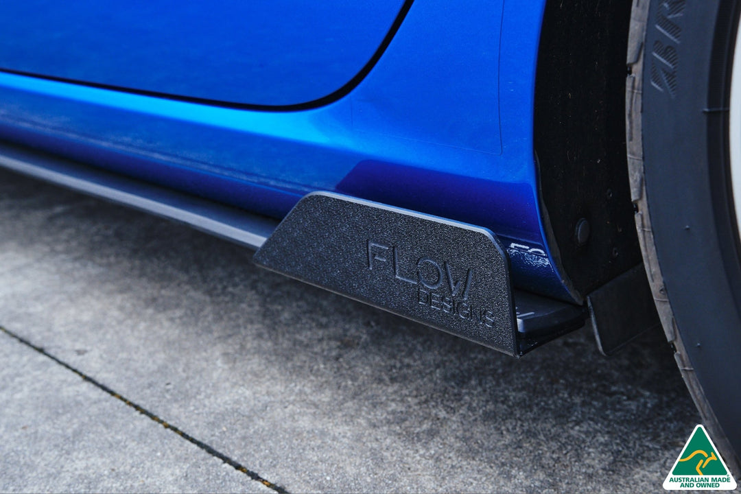 i30 SR Hatch (2017-2018) Side Skirt Splitter Winglets (Pair) - Image 2 by Flow Design