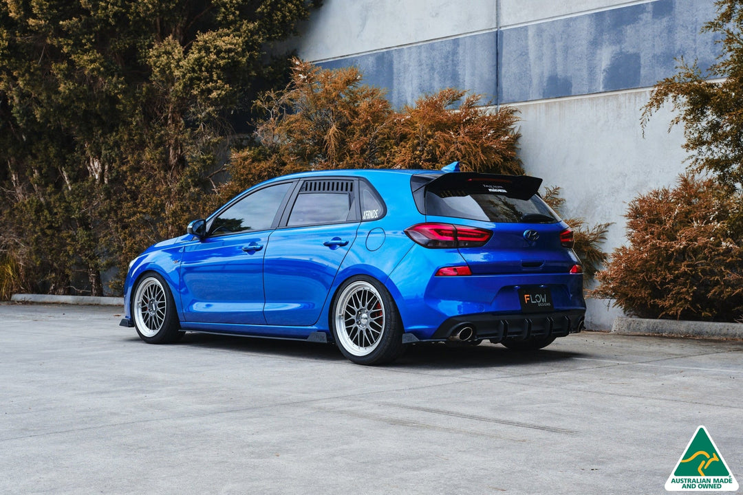 i30 SR Hatch (2017-2018) Rear Spat Winglets (Pair) - Image 6 by Flow Design