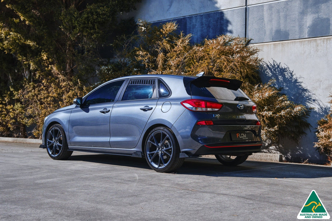 i30 Hatch PD1, PD2 2018-2020 Rear Spats (Pair) - Image 6 by Flow Design