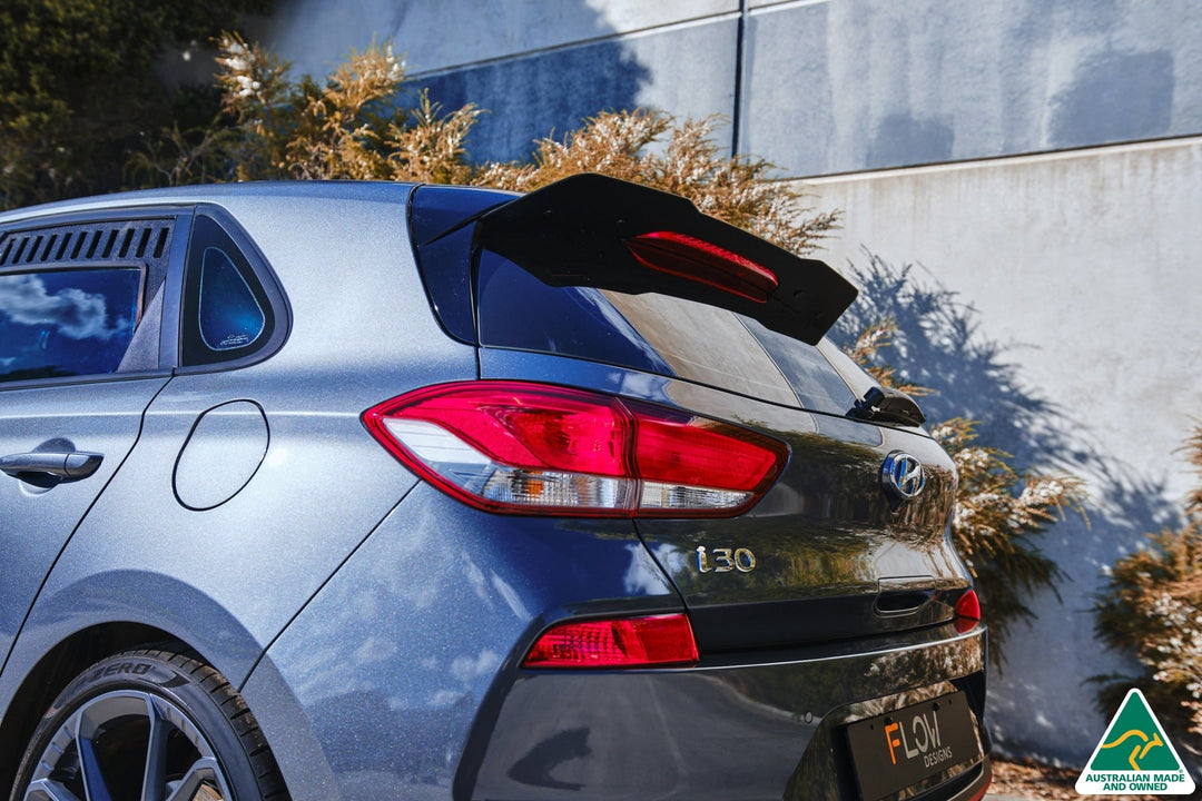 i30 Hatch PD1, PD2 2018-2020 Rear Spoiler Extension - Image 6 by Flow Design