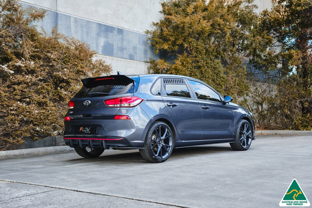 i30 Hatch PD1, PD2 2018-2020 Flow-Lock Rear Diffuser - Image 9 by Flow Design