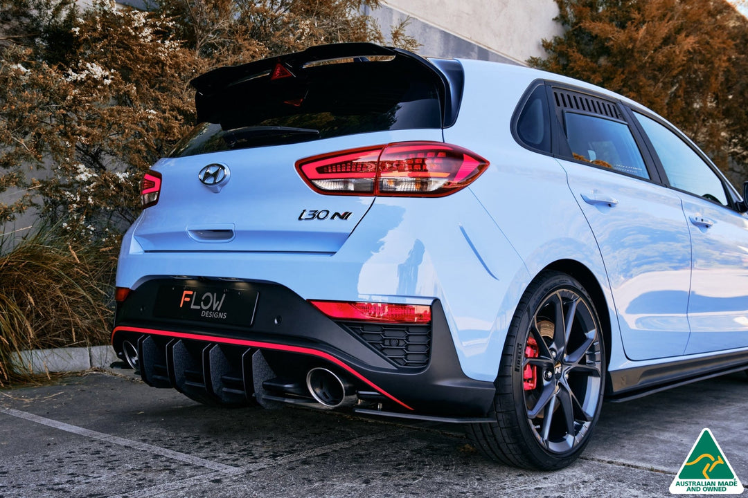 i30N Hatch PD FL Rear Spoiler Extension - Image 12 by Flow Design
