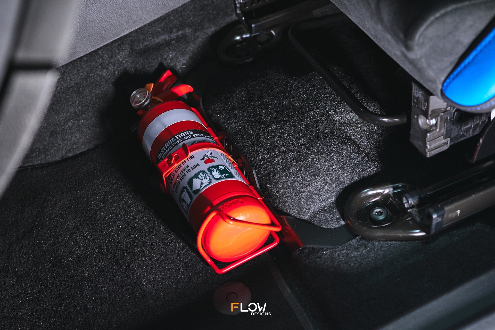 MK3 Focus RS Fire Extinguisher Bracket/Mount