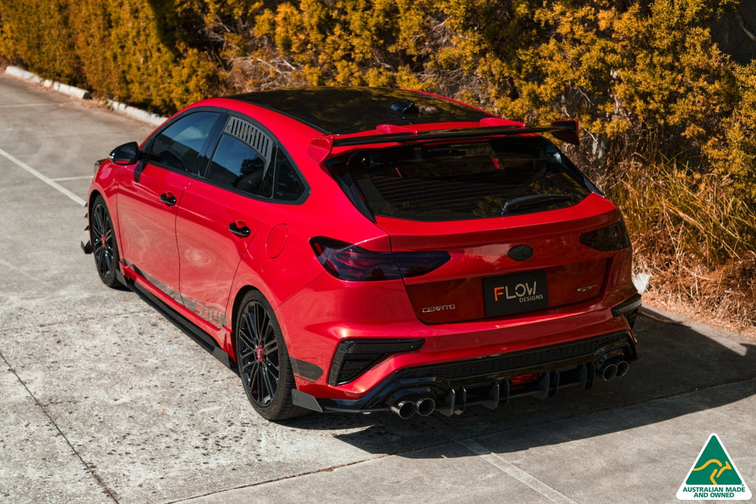 Cerato GT Hatch PFL Rear Spats (Pair) - Image 6 by Flow Design