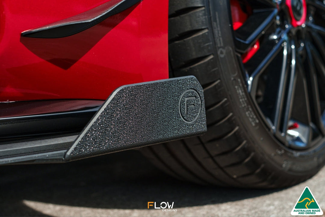 Cerato GT PFL Front Lip Splitter Winglets (Pair) - Image 2 by Flow Design