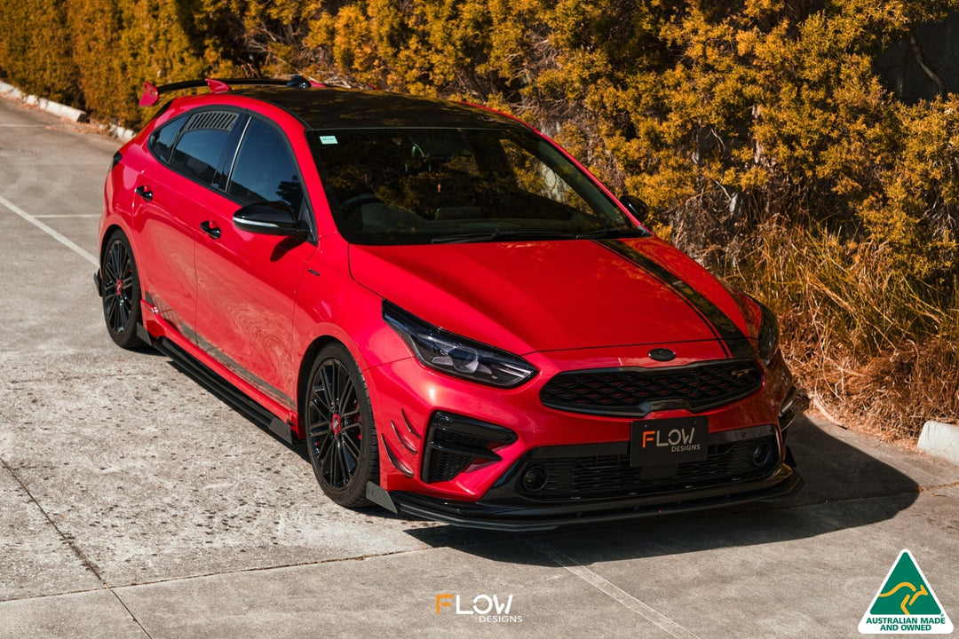 Cerato GT PFL Front Lip Splitter Extensions (Pair) - Image 8 by Flow Design