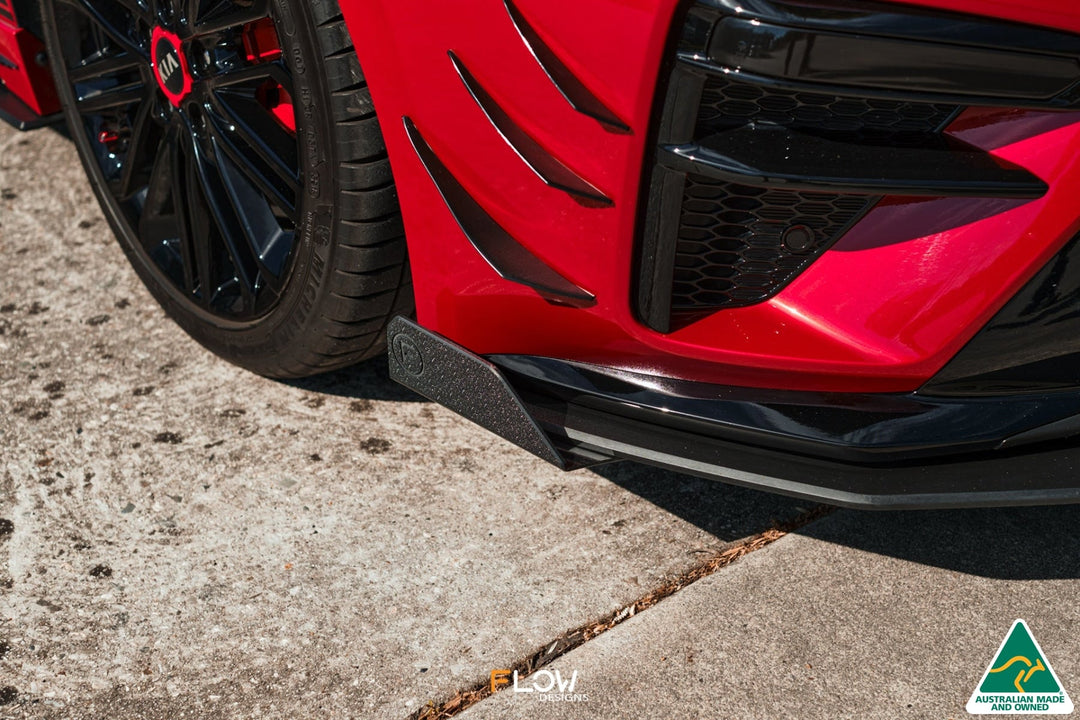 Cerato GT PFL Front Lip Splitter Winglets (Pair) - Image 4 by Flow Design
