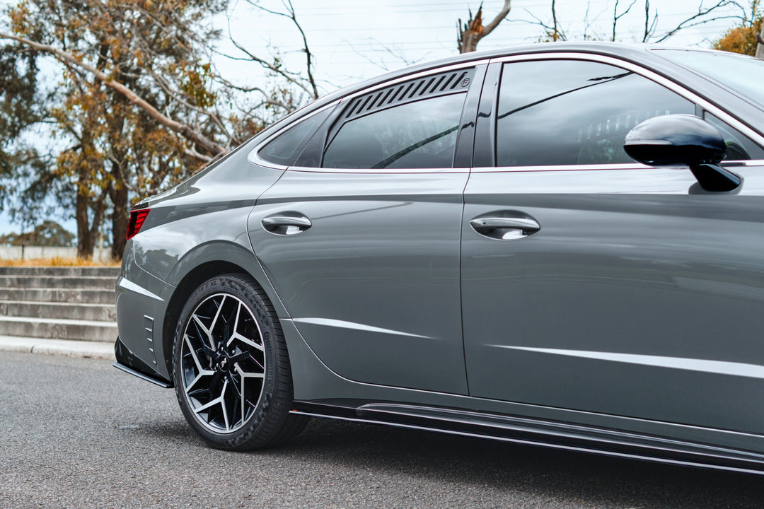 DN8 Sonata N Line 2020+ Side Skirt Splitters (Pair) - Image 2 by Flow Design