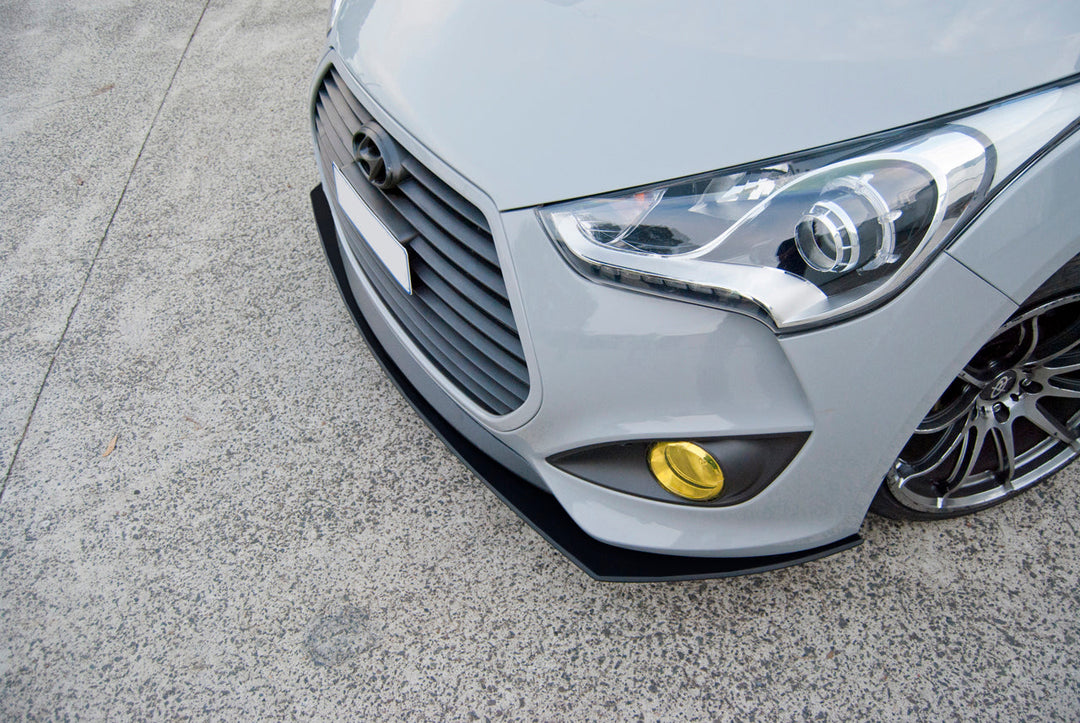 Veloster SR Turbo Front Lip Splitter - Image 4 by Flow Design
