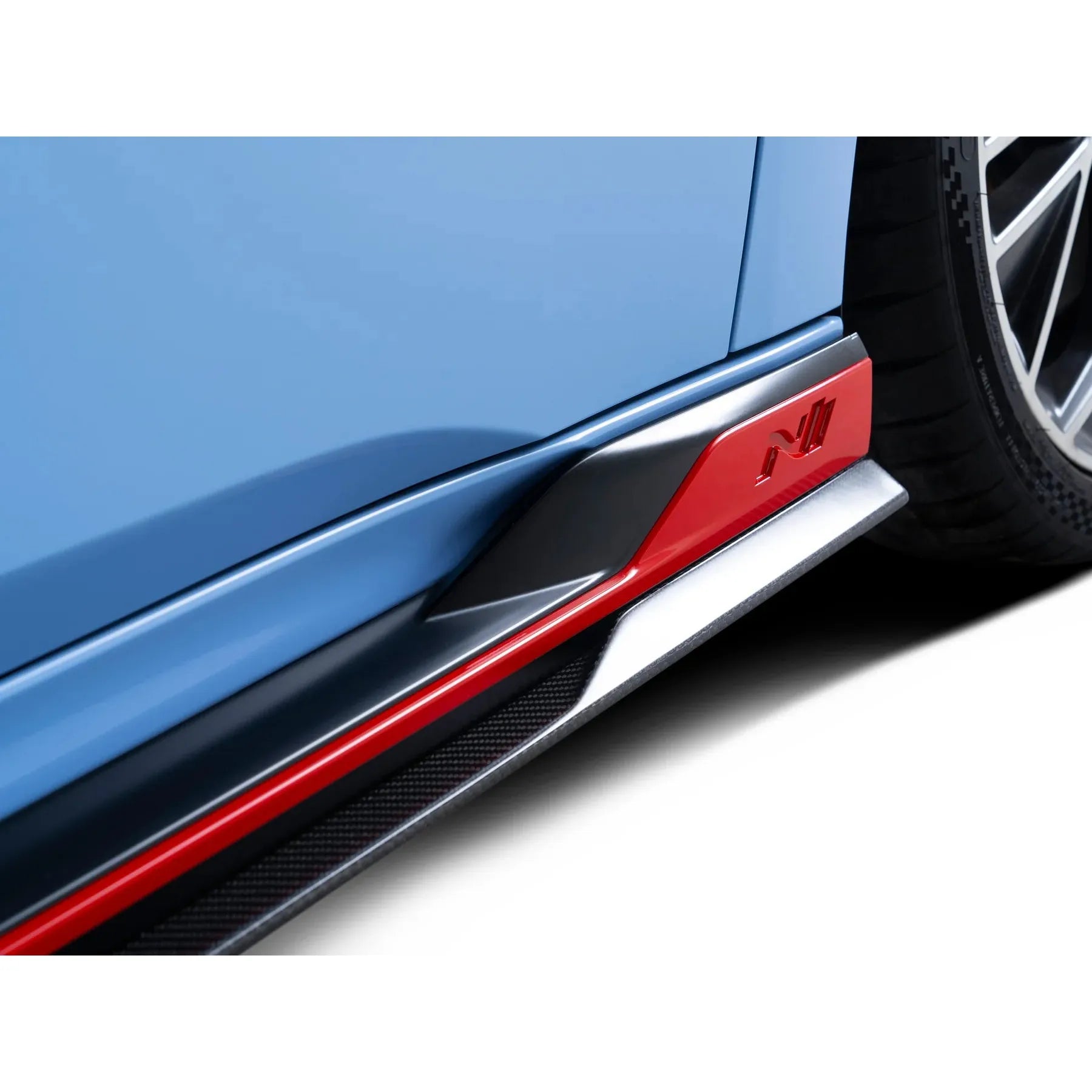 Hyundai i30 Sedan N Carbon Fiber Side Skirts