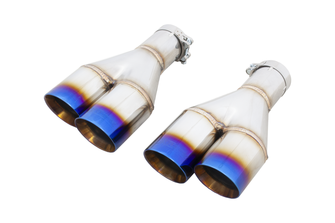 Kia Cerato GT - Exhaust Tip Kit for xForce Cat-Back - Burnt Blue