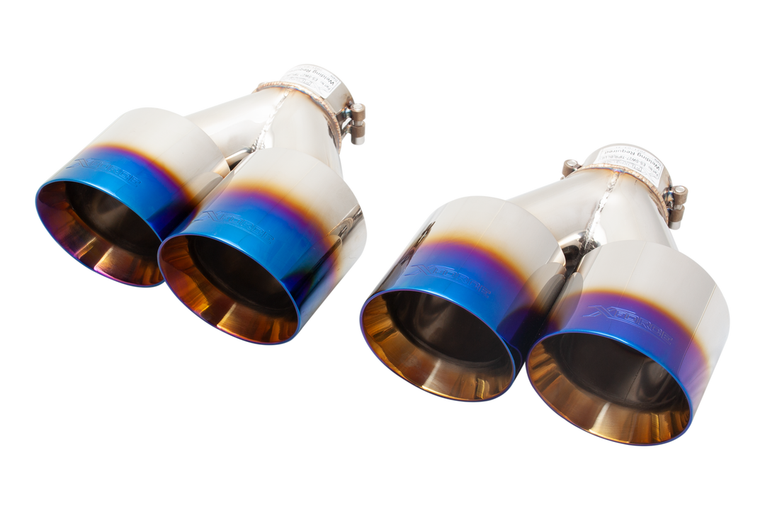 Kia Cerato GT Sedan 2022+ - Exhaust Tip Kit for xForce Cat-Back - Burnt Blue